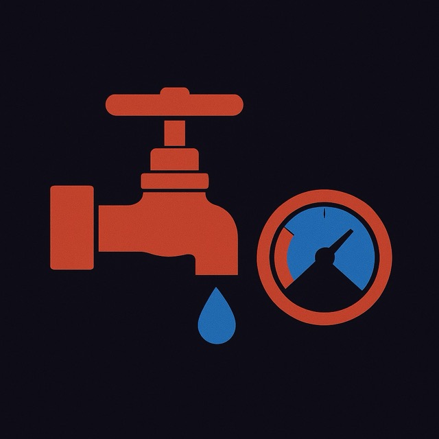 Low pressure / airlocked